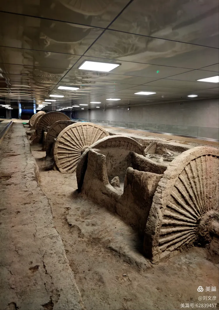 山东 淄博,古车博物馆,春秋殉车马坑遗址,2600年前,中国十大考古发现